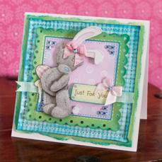 Easter Tatty Bunny Card