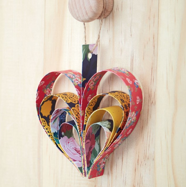 hanging heart decoration
